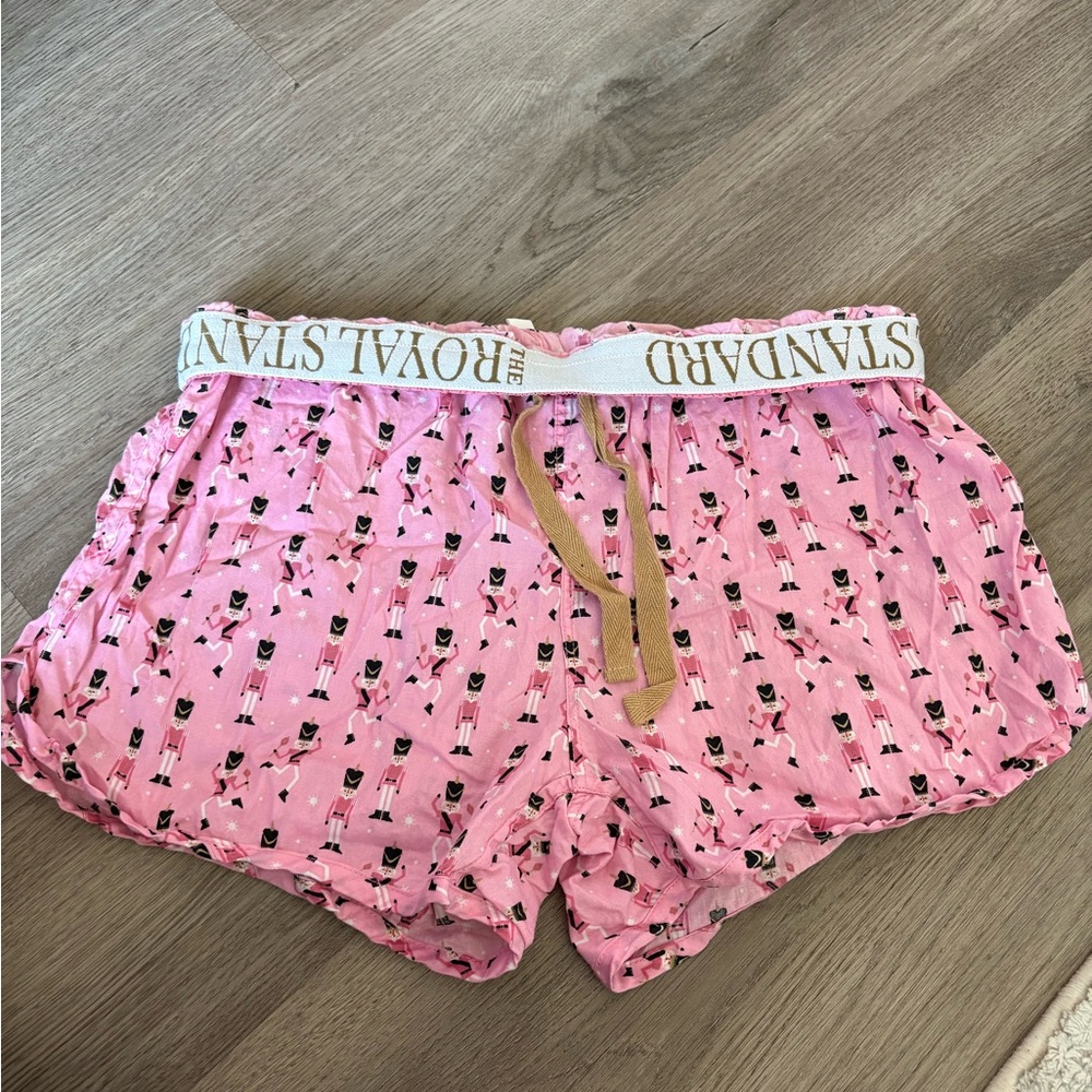 The Royal Standard Pink Pajama Shorts